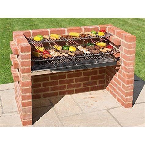 Brick Bbq Kit With Stainless Steel Grill Bbq Kit Warming Rack Grill