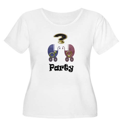 Gender Reveal Party Womens Plus Size Scoop Neck T Shirt Gender Reveal Party Womens Plus Size