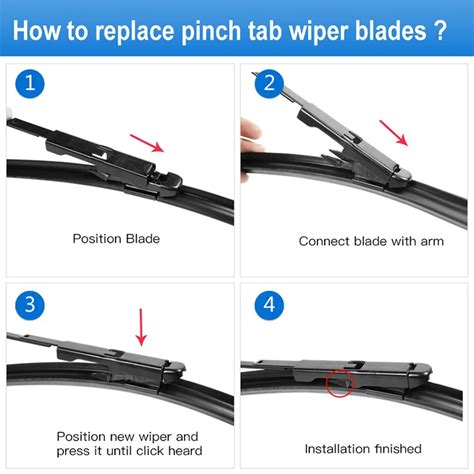 Front Windshield Wiper Blades For Ford Explorer Fit Pinch Tab Arms 2011