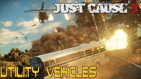 Just Cause 3 Utility Vehicles And Locations Pc R9 270x Toxic I5