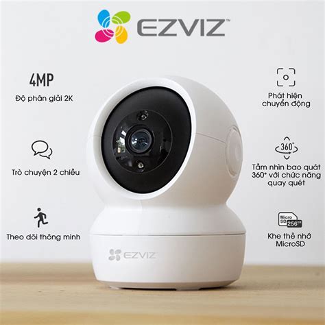 Ezviz C6n 4mp 2k Smart Wi Fi Pan Tilt Camera Ubicaciondepersonascdmx