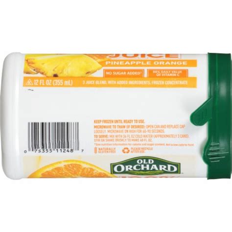 Old Orchard Pineapple Orange Juice Concentrate 12 Fl Oz Foods Co