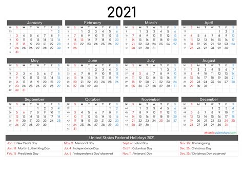 2021 Lunar Calendar Printable