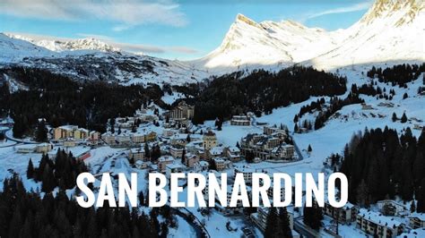 San Bernardino Switzerland By Drone Youtube