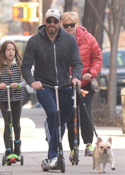 Method man is married to his wife tamika smith in 2001; Hugh Jackman zooms down street on scooter as wife and ...