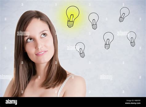 Light Bulbs Bright Idea Hi Res Stock Photography And Images Alamy