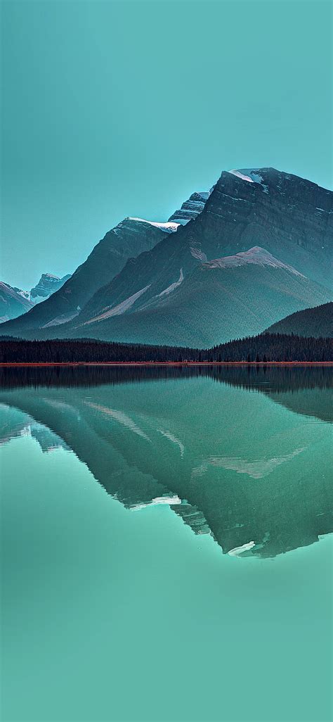 Apple Iphone Wallpaper Ne74 Lake Mountain Reflection
