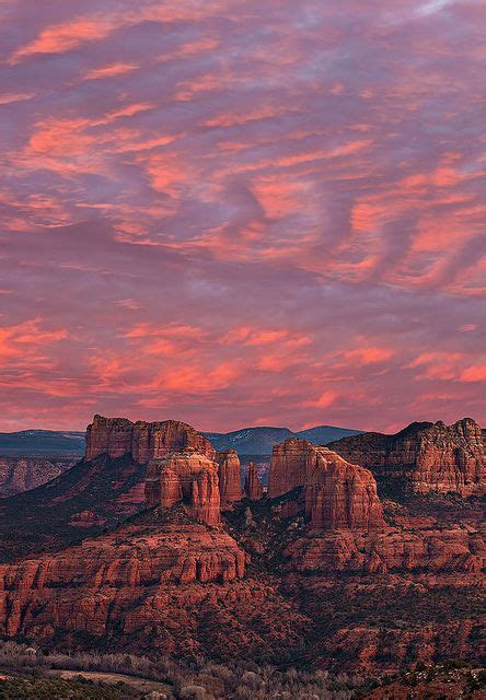 A Sedona Sunset Arizona Travel Beautiful Places Places