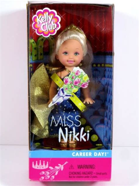 Nib Barbie Doll Kelly Club 2001 Miss Nikki Career Day 52840 Ebay
