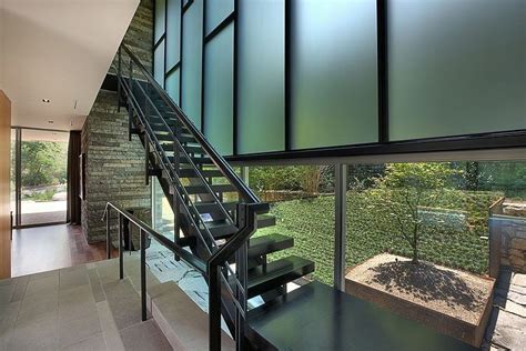 East Windsor Residence By Alterstudio Homeadore Stairs Design