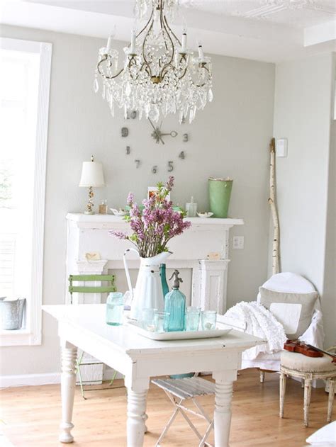 Vintage 3 drawer shabby chic cupbard cottage chic prairie. Shabby Chic Office | Houzz
