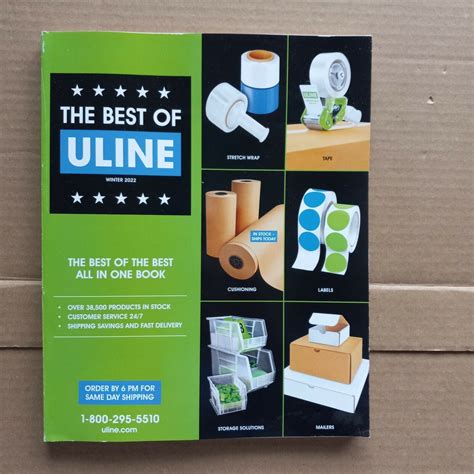 The Best Of Uline Winter 2022 Catalog Ebay