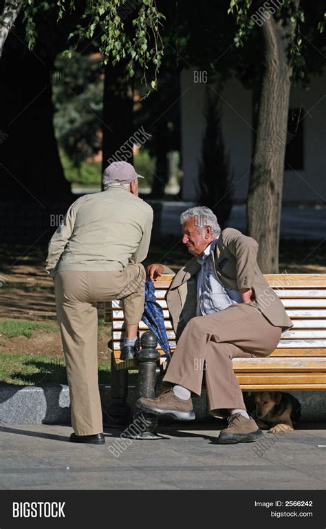 Old Men Talking Image & Photo (Free Trial) | Bigstock