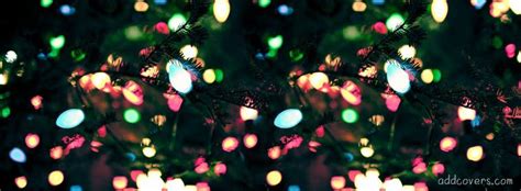 Christmas Lights Holidays Facebook Timeline Cover Picture Holidays