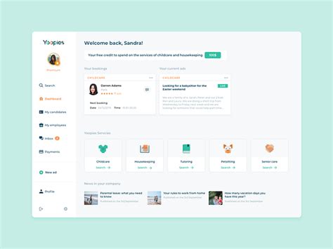 Dashboard Overview Services By Sandra Millán On Dribbble