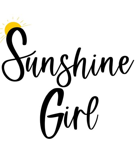 Sunshine Girl Svg Sunshine Girl Png Digital Downloads Etsy Hong Kong