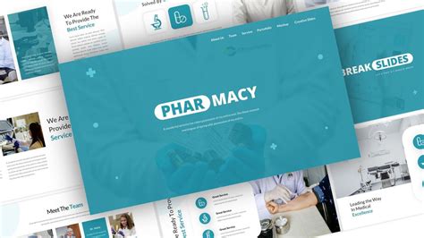 Pharmacy Creative Business Powerpoint Template