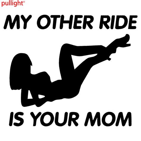 15cm125cm My Other Ride Is Your Mom Decal Truck Car