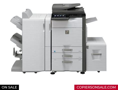 Simply touch faucet, pinch or swipe the 10.1″ color lcd display, for instant access to every feature. Sharp MX-4140N pdf brochure - Copiers on Sale