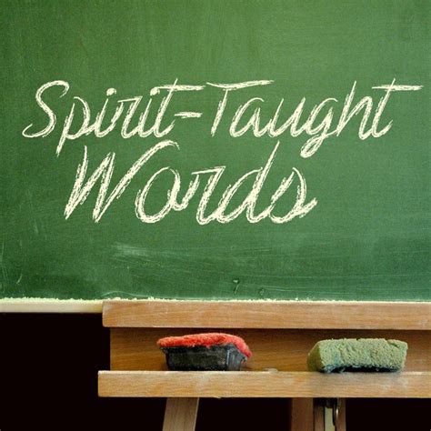 Spiritual Realities With Spirit Taught Words United Faith Church