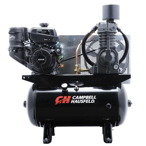Campbell Hausfeld 30 Gallon Two Stage Gas Horizontal Air Compressor At