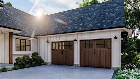 1 1/2 Story Modern Farmhouse House Plan | Rochester ...