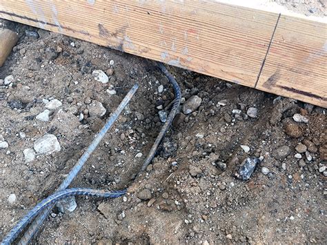 Concrete Pads Formwork With Rebar Life Of An Architect