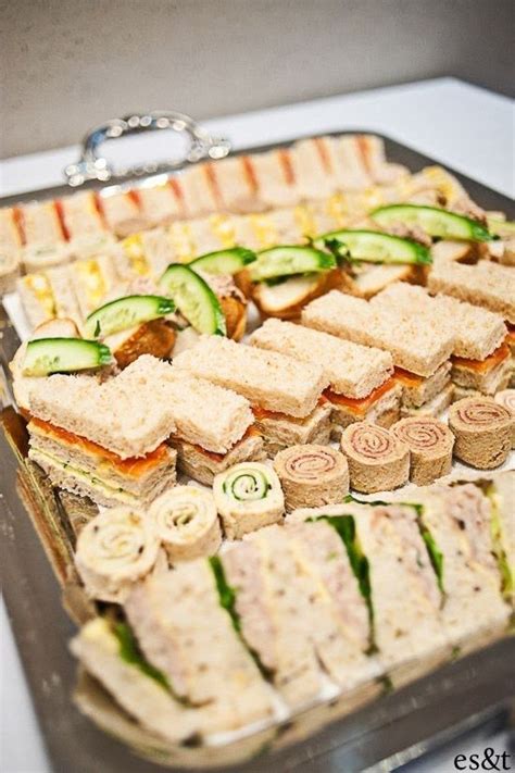 38 Tea Sandwiches That Are Tiny But Delicious Tea Party Food