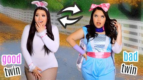 Opposite Twins Choose Eachothers Halloween Costumes Youtube