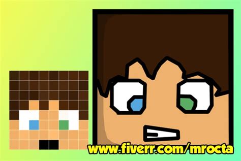 Create Minecraft Cartoon Avatar For Youtube By Mrocta Fiverr