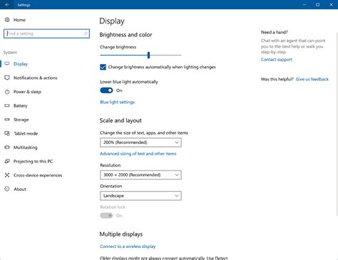 You Can Now Change Resolution On The Display Settings Page In Windows