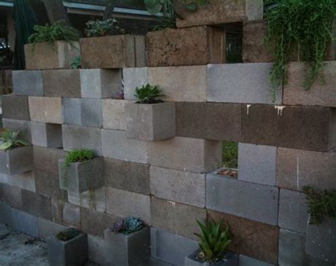 We picked 20+ cinder block garden ideas to inspire you for your next project. Another view of cinder block wall they left some without ...