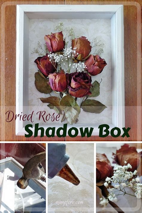 Preserve Your Memories With A Dried Rose Shadow Box