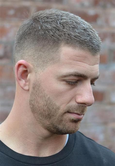 subtle side taper with rough top here s a cut to rely on for any man it s a short messy top