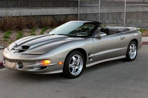 This 2002 firebird is the last model year the firebird was manufactured, making this a future classic! Find used 2002 Pontiac Firebird Trans Am Convertible in ...