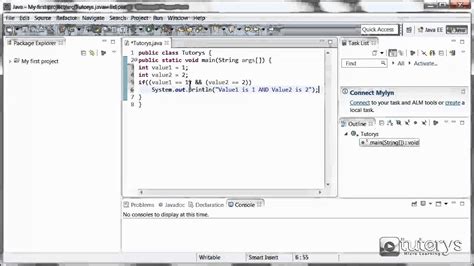 How To Use Conditional Operators In Java Youtube