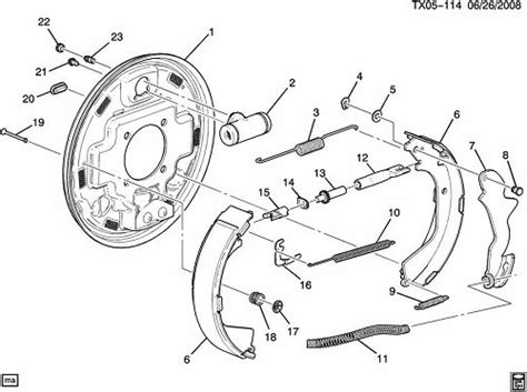 1994 Chevy Silverado Rear Brake Diagram Wiring Diagram