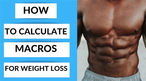 Calculate Your Macros For Weight Loss Tutorial Youtube