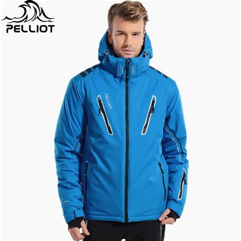 Pelliot Brand Snow Ski Jacket Men Winter Snowboard Jacket Waterproof