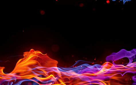 Download Colored Fire Wallpaper Lambhini Countach Front Abstract By