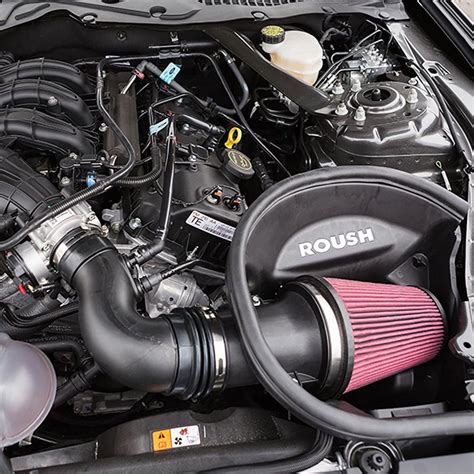 Roush Performance® 421828 Plastic Black Cold Air Intake System With