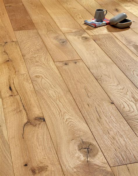 Manhattan Natural Oak Brushed And Oiled Engineered Wood Flooring Direct