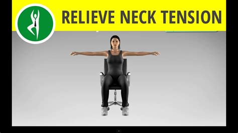Office Workout Video Stretching Exercise To Relieve Neck Tension And