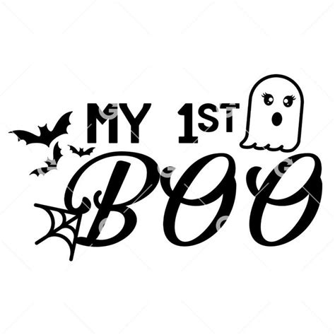 Halloween My First Boo Svg Svged