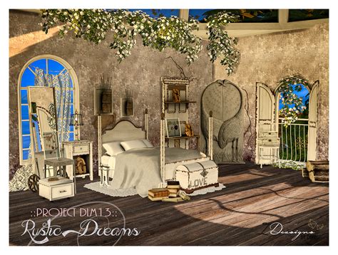 Sims 4 Ccs The Best Rustic Dreams By Daer0n