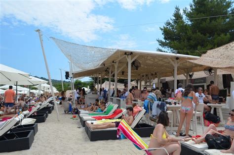Cabana Beach Bar Paliouri Beach The Most Luxury And Popular Beach Bar