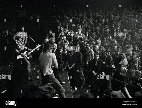Riot During The Concert Of The British Punk Band The Clash In The