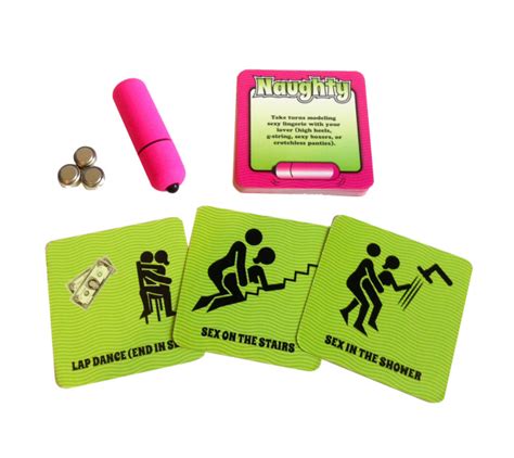 Sexy Vibrations Sex Positions Card Game With Bullet Always Attract