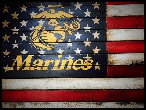 Marine Corp American Flag Us Marines Flag Military Flag