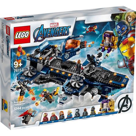Lego 76153 Marvels The Avengers Helicarrier — Brick A Brac Uk